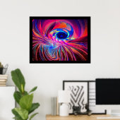 Poster Vague de torsion (Bureau à domicile)