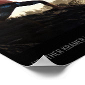 Poster Vague de yoga (Coin)