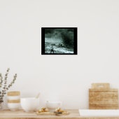 Poster Vague ouragan Hurricane Wave (Cuisine)