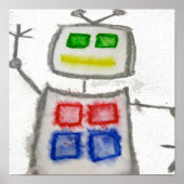 Poster Vague robotique (Devant)