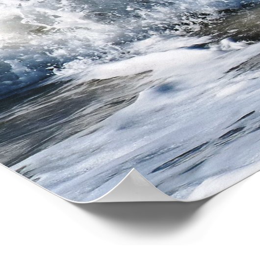 POSTER VAGUES (Coin)