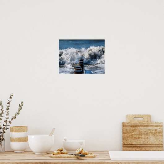POSTER VAGUES (Cuisine)