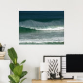 Poster vagues (Bureau à domicile)