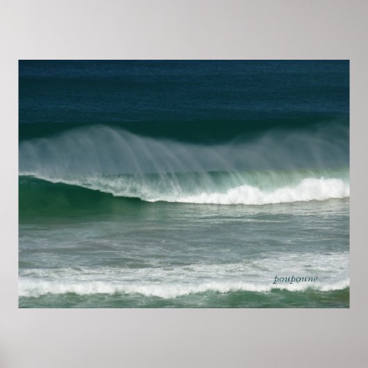 Poster vagues (Devant)