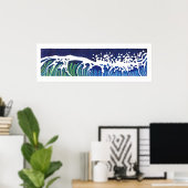 POSTER VAGUES #2 (Bureau à domicile)