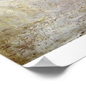 Poster Vagues brisant contre le vent par Joseph Turner (Coin)