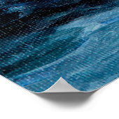 Poster Vagues dans l'océan. Impressionnisme moderne, mode (Coin)