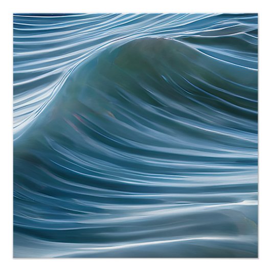 Poster Vagues de calme marin 46 (Devant)