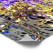 Poster Vagues de cristallite 8 (Coin)