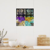 Poster Vagues de cristallite 8 (Cuisine)