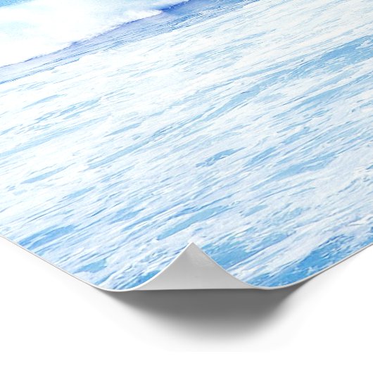 Poster Vagues de l'océan (Coin)