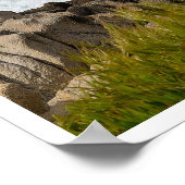 Poster Vagues de l'océan Atlantique | Art côtier robuste (Coin)