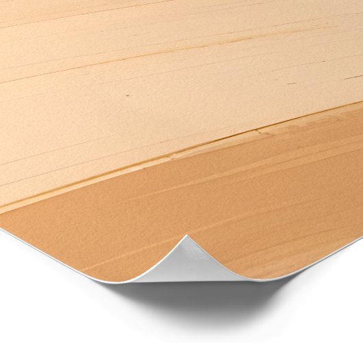 Poster Vagues de sable doux au coucher du soleil (Coin)