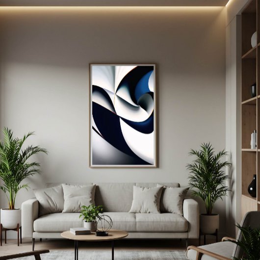 Poster Vagues de sérénité