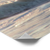 Poster Vagues de soleil s'effondrant Photo (Coin)