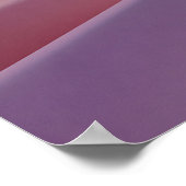 Poster Vagues de tissu pastel abstrait (Coin)
