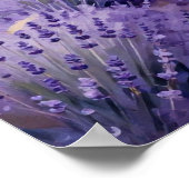 Poster Vagues de Violet : Une étude impressionniste du so (Coin)