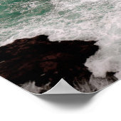 Poster Vagues déferlantes (Coin)