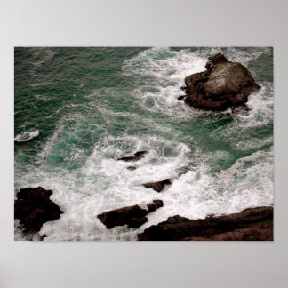 Poster Vagues déferlantes