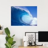 Poster Vagues Extraordinaires (Bureau à domicile)
