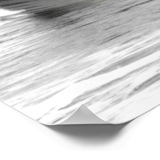 Poster Vagues océaniques (Coin)