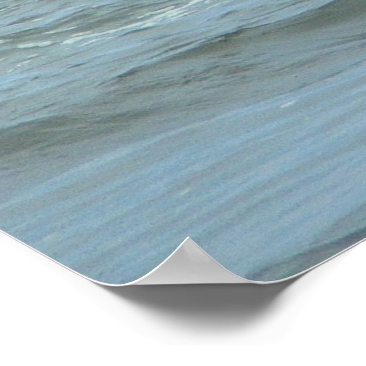 Poster Vagues - Ruby Beach (Coin)