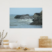 Poster Vagues - Ruby Beach (Cuisine)