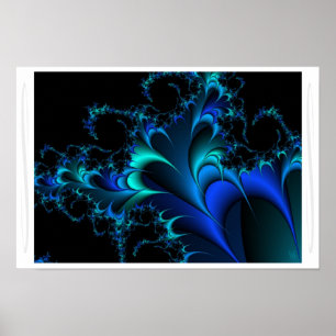 Poster Vagues sauvages