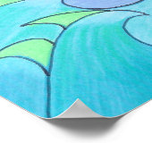 Poster Vagues soufflées (Coin)