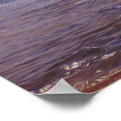 Poster Vagues Sur Le Lac Supérieur (Coin)