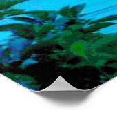 Poster Vagues sur le toit (Coin)