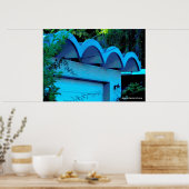 Poster Vagues sur le toit (Cuisine)