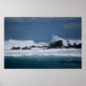 Poster Vagues sur Maui (Devant)