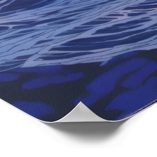 Poster Vagues Twilight (Coin)