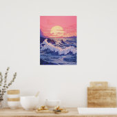 Poster Vagues Twilight (Cuisine)