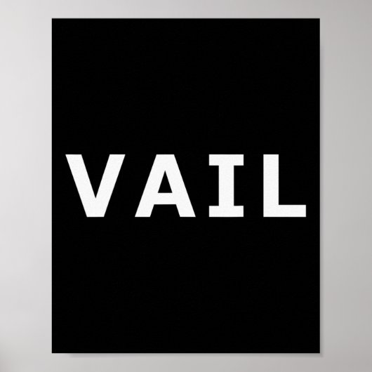 Poster Vail, Colorado (Devant)
