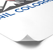 Poster Vail, Colorado Rocheuses (Coin)