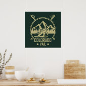 Poster Vail Colorado Ski (Cuisine)