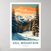 Poster Vail Mountain Colorado Imprimer (Devant)