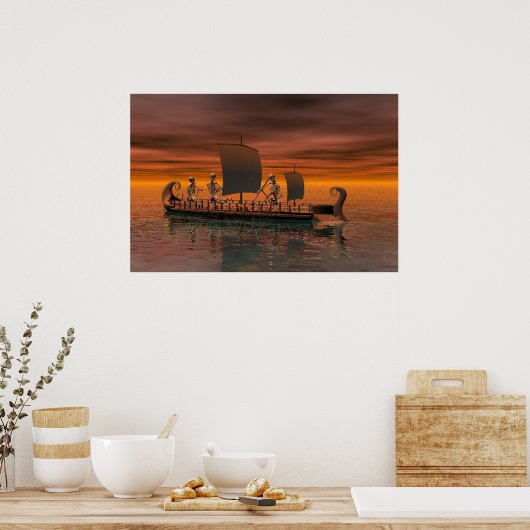 Poster vaisseau fantôme (Cuisine)