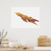 Poster vaisseau spatial (Cuisine)