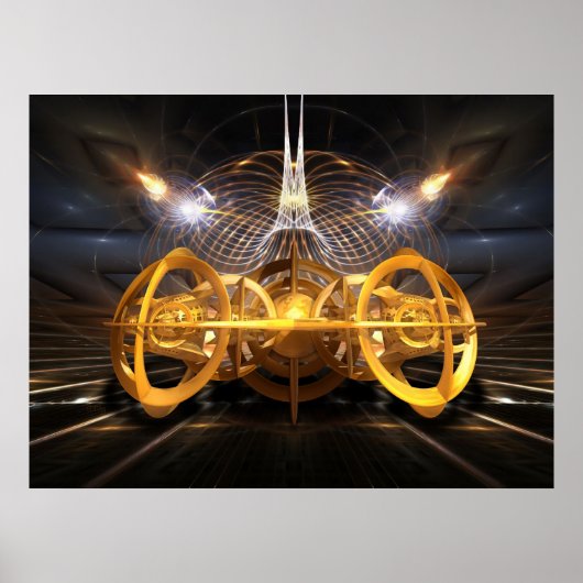 Poster vaisseau spatial (Devant)