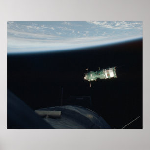 Poster Vaisseau spatial de Soyuz (projet d'essai