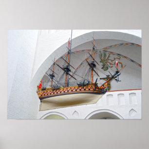 Poster Vaisseau votif de la cathédrale d'Aarhus