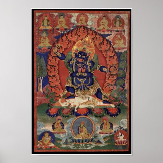 Poster Vajrapani Bhutadamara (Devant)