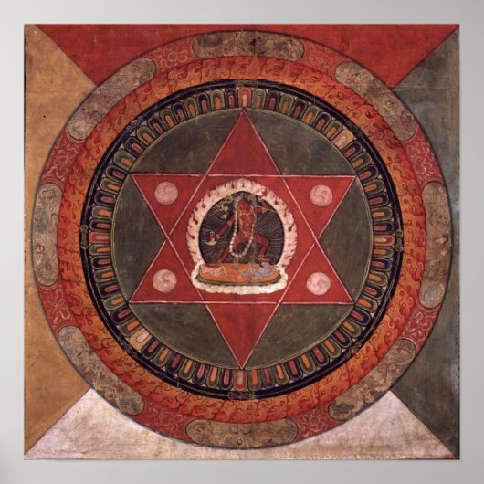 Poster Vajrayogini Mandala (Devant)
