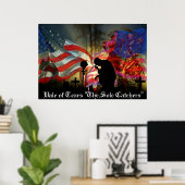 Poster Vale commémorative vétéran des larmes Souvenir (Bureau à domicile)