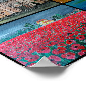 Poster Valence Espagne Collage Peinture par Alfred Fox (Coin)