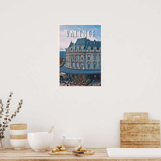 Poster Valence Photo Vintage (Cuisine)