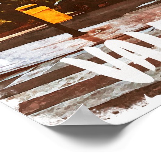 Poster Valencia Espagne Architecture Voyage (Coin)